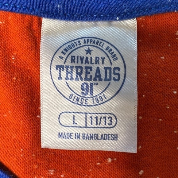 Rivalry Threads T-Shirt  Boise State Broncos Short Sleeve Novelty Print V-Neck - Picture 7 of 12